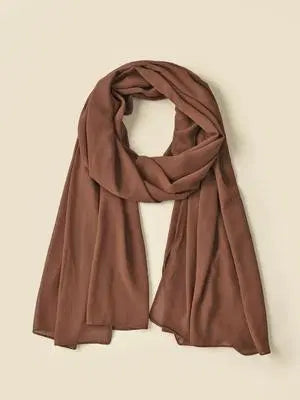 1 Pc Chiffon Plain Scarves 1