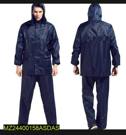 2 Pc Waterproof Unisex Raincoat