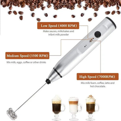 2 Pcs Milk Frother