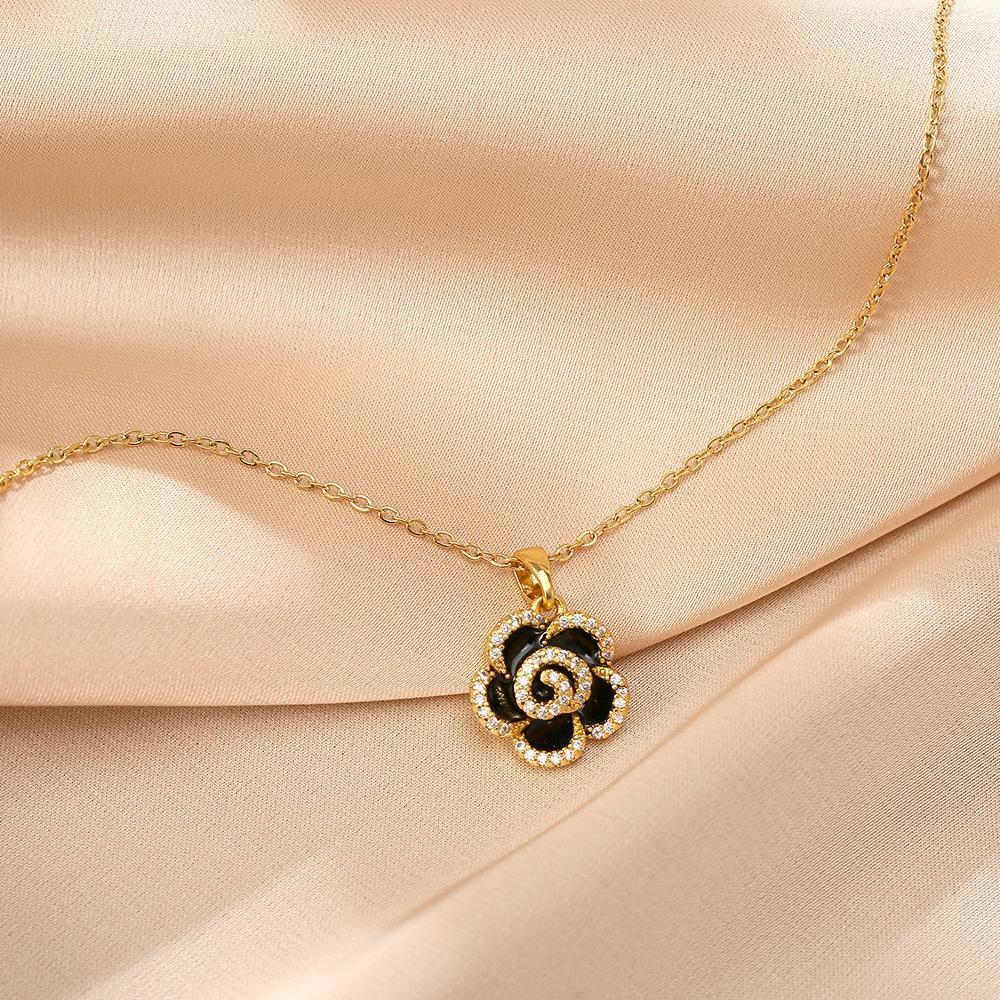 Gold Plated Charms Hanging Pendant for Women - 1 Pc with Stunning Rhinestone Design