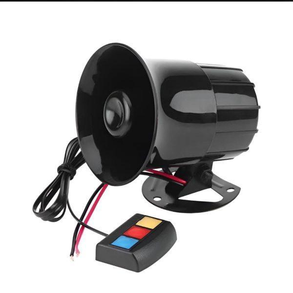 Horn Siren 12 Watt 3 Different Loud Sounds For Car And Motorcycle