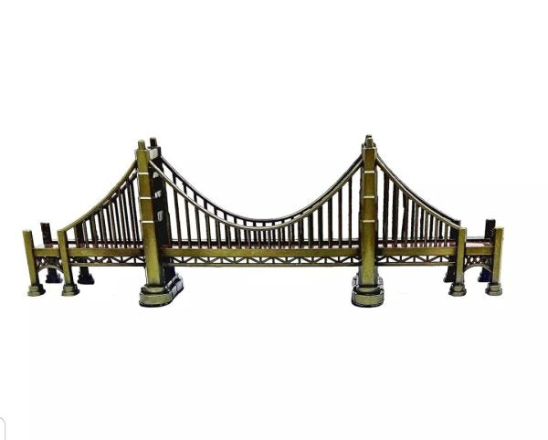 London Gate, London Bridge For Home And Office Decor – Metal Monument Tabletop Decoration