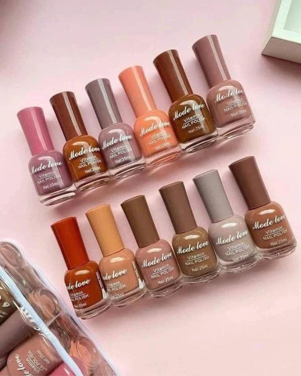 Made Love Colors Permanent Nail Polish 12 Piece Pack For Women | (random Color)