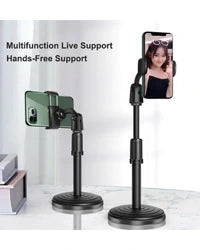 Premium Portable Tripod Stand – Lightweight ABS Plastic Design for Cameras & Smartphones