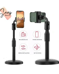 Premium Portable Tripod Stand – Lightweight ABS Plastic Design for Cameras & Smartphones